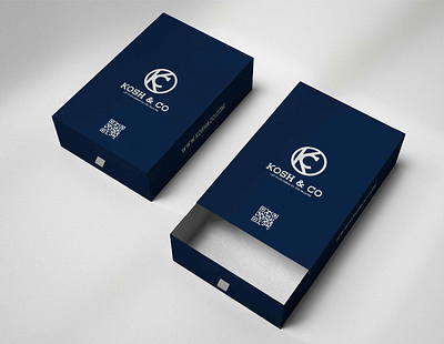 Kosh & Co Packaging branding graphic design