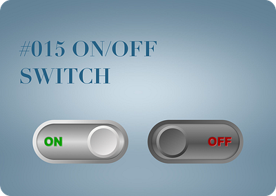 UI challenge #015 On/Off Switch challenge design desing uxui ui ux кнопка