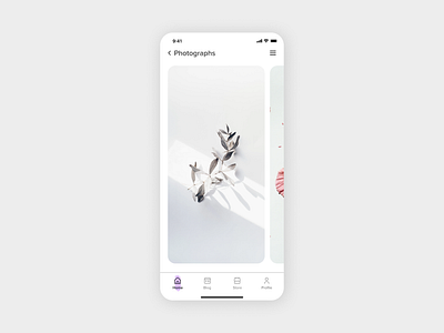 Daily UI #072 - Image Slider android app application branding daily ui design graphic graphic design image ios mobile photo photography app slider ui usability ux