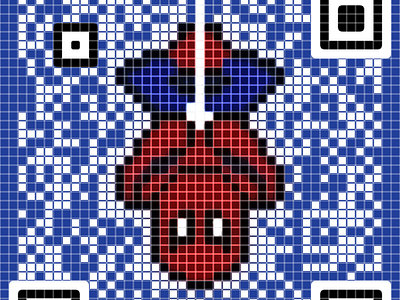 Spiderman qr code design spiderman nice