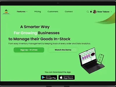 Landing page - Daily UI Day 003 daily ui dailyui figma design product design u ui