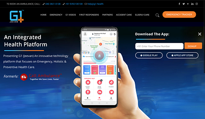 G1 Health Website & Mobile App | 2016 - 2019 sketch ui website