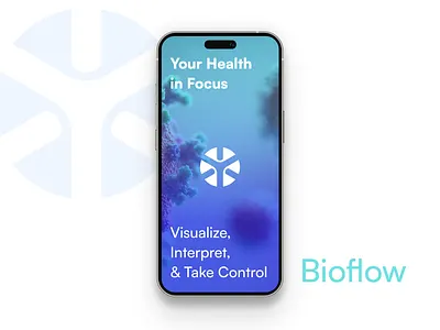 Your Health in Focus app biology control digital focus health healthcare interpret lab logo medical mobile report tagline test ui ui design uiux ux