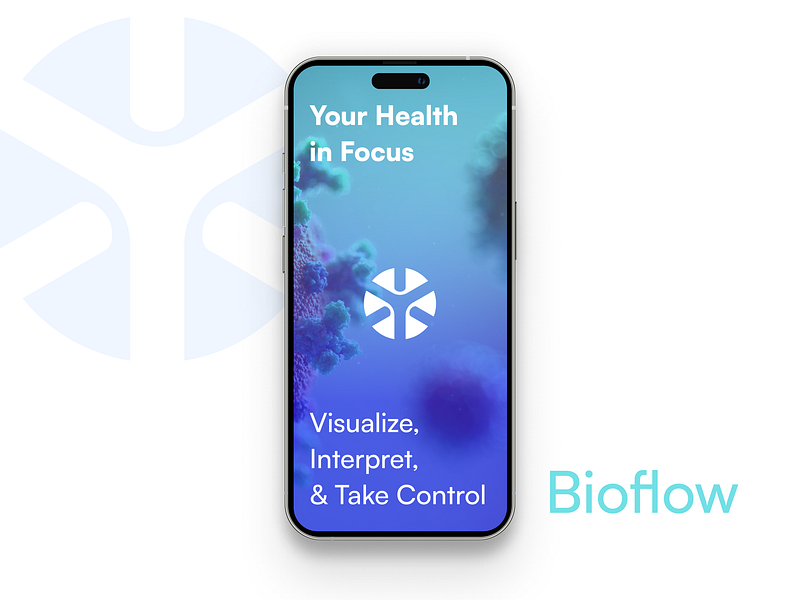 Your Health in Focus app biology control digital focus health healthcare interpret lab logo medical mobile report tagline test ui ui design uiux ux