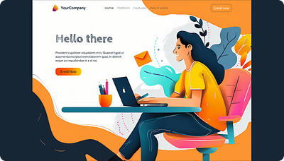 Landing Page - 02 ui