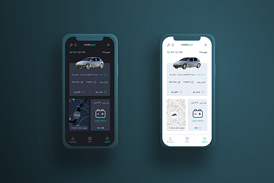 Car Tracker app car ui ux