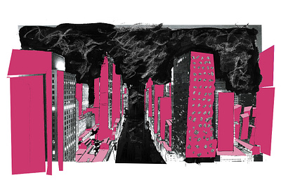 City Landscape graphic design student vector