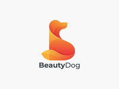Beauty Dog beauty dog branding design dog coloring dog design graphic dog icon graphic design icon logo