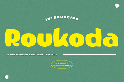 Roukoda – A Fun Rounded Sans Serif Typeface roukoda font