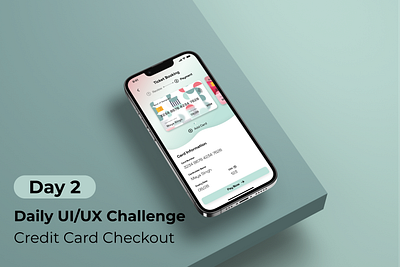 Credit Card Checkout - Daily UI/UX Challenge (Day 2) checkout creditcard dailyui mobile