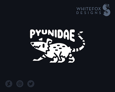 PYUNIDAE logo opossum