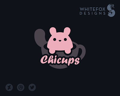 Chicups chinchilla cup logo