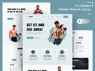 Fitness Website designs, themes, templates and downloadable