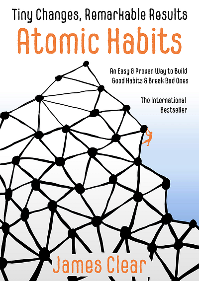Atomic Habits Cover Redesign atomic habits book book cover cover cover art graphic design redesign