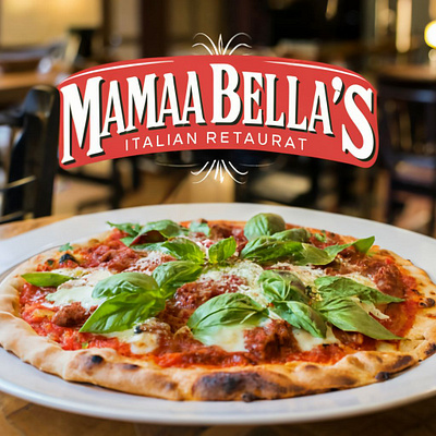 Logo for restaurant (Mama Bella’s) logo