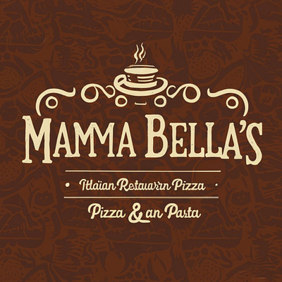 Logo for restaurant (Mama Bella’s) logo