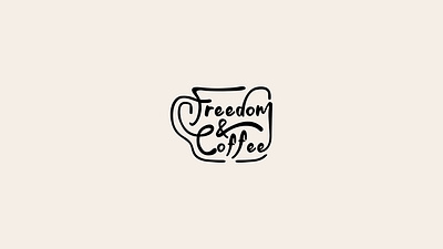Cup logo black cafe coffee cosmodrome art creative cup design graphic design illustration lettering logo logofolio malina cosmica mug portfolio tea typography vector vintage