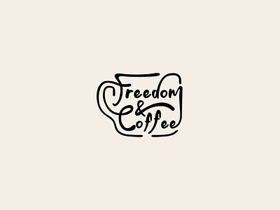 Cup logo black cafe coffee cosmodrome art creative cup design graphic design illustration lettering logo logofolio malina cosmica mug portfolio tea typography vector vintage