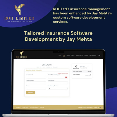 Insurance Management & Purchasing Software Development Agency software development