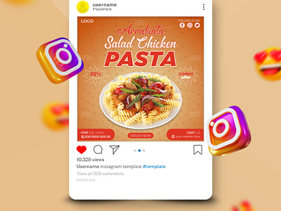 Pasta Social Media Promotion and Instagram Banner Post Design food food design food post food post design food post template food social food social media food social media post food social media post design pasta food pasta food menu pasta food menu post pasta food post pasta food post design pasta post pasta post design pasta social media pasta social media post pasta social media post design pirignex