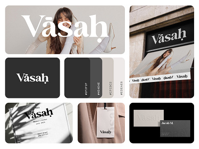 Vāsah - Logo & Branding abstract abstractlogo appdesign brandidentity branding design designboards designmood designtrends fashion fashion brand graphic design icon logo logodesign modern logo packaging salon skincare uiux