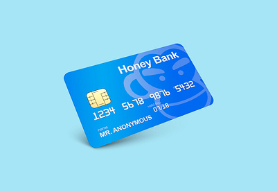 Debit Credit Card Mockup design graphic design