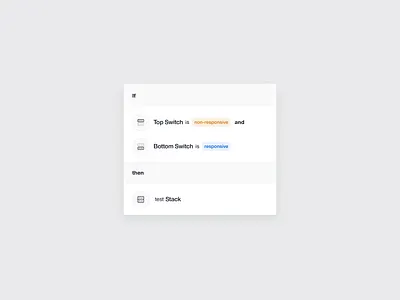 Network Issue Identification App — Switch/Stack Behavior animation asset asset design design product product design ui ui design ux ux design visual visual design