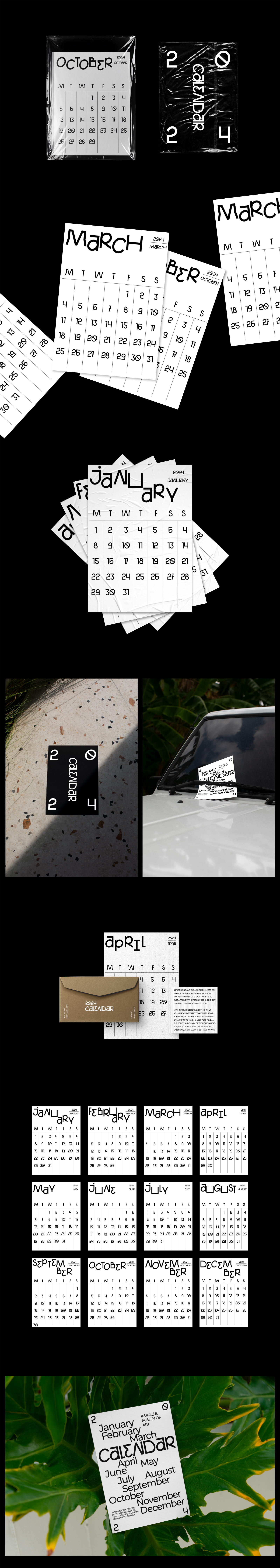 2024 Calendar 2024 calendar print product type