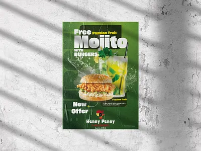 Wall Poster Mockup branding business design graphic design mockup posters