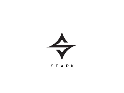 SPARK alex seciu branding lettermark logo design s letter s logo spark spark logo