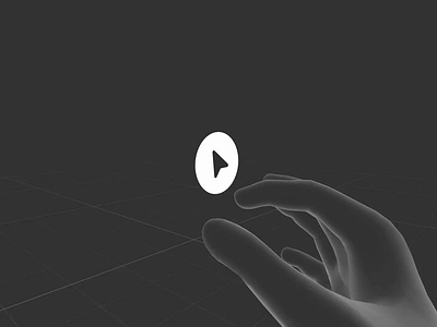 Spatial Figner Menu [Depth Layout] hand tracking icons interaction design menu microinteractions prototyping spatial computing spatial design spatial ui toolbar ui animation ui design ultra leap unity3d virtual reality vr xr xr design