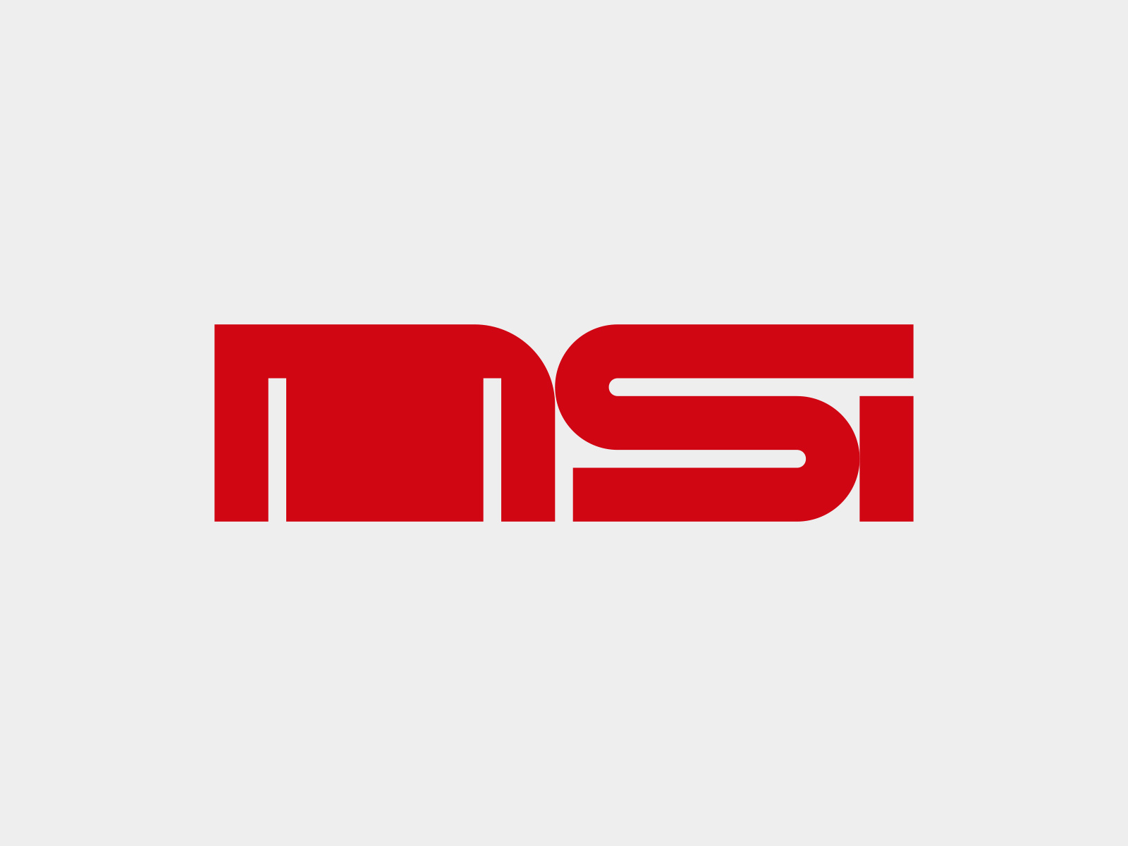 MSI (Micro Star International) computer dragon head international logo logotype micro monster msi red star tech