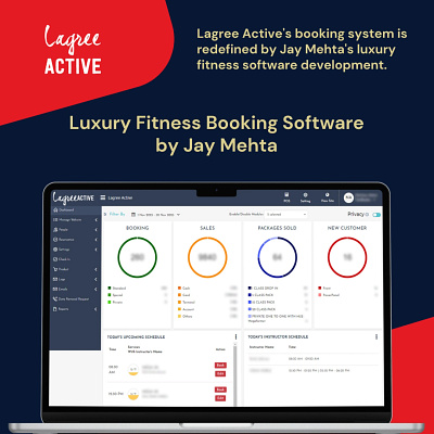 Luxury Fitness Booking Software Development Agency software development