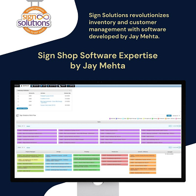 Sign Shop Management Software Development Agency software development