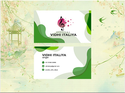 VISITING CARD | VISITING CARD MOCKUP | MUSIC brand branding cards graphic design logo marketing music visitingcard