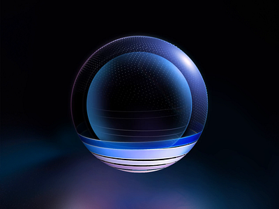 ray of light ball 3d ae ai animation ball cycle dot future light motion motion graphics ray science and technology sphere voice