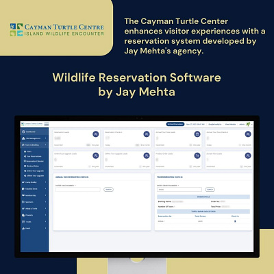 Wildlife Park Reservation System Development Agency software development
