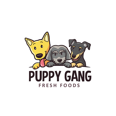 Mascot / illustration logo branding dog logo graphic design logo