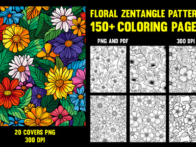 Floral Pattern Coloring Pages amazon kindle direct publishing coloring pages floral coloring pages floral pattern flower design low content