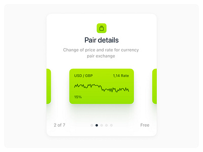 Currency pair details card app application banking currency exchange ios minimal mobile money pair slector ui widget