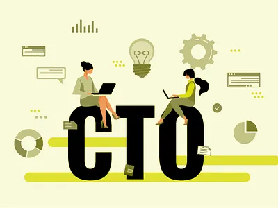 CTO as a Service android branding cto cto as a service design graphic design illustration ios logo mobile app mobile app development motion graphics ui ux