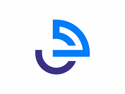 C Concept c lettermark line logo