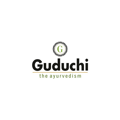 Guduchi Ayurveda branding graphic design