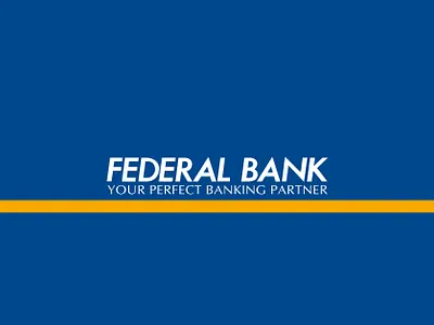 Federal Bank branding graphic design