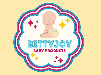 Baby Products Logo branding graphic design logo