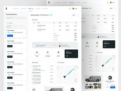 Cargo Shipping - Tracking Shipment cargo courier create shipment dashboard delivery freight logistics new shipment packaging parcel product design saas shipment tracking transportation uiux web design webapp