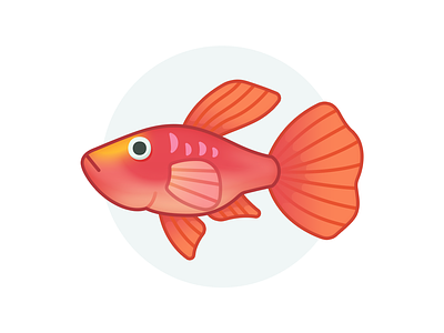 2D Icons - Guppy 2d assetstore fish game icon resource