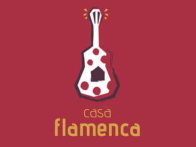 Casa flamenca branding graphic design logo