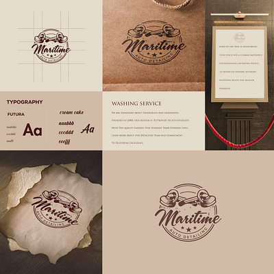 Auto Detailing Vintage Logo auto detailing logo brand guidline brand identity branding detailing logo minimmal logo moddren logo sumair logo vintag logo vintage logo design vuntege