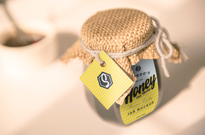 Honey Jar Mockups branding design product design